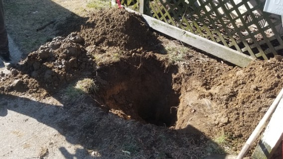 water main disconnected