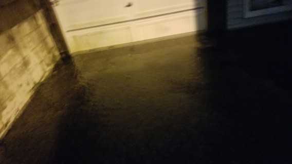 carport  flooding  