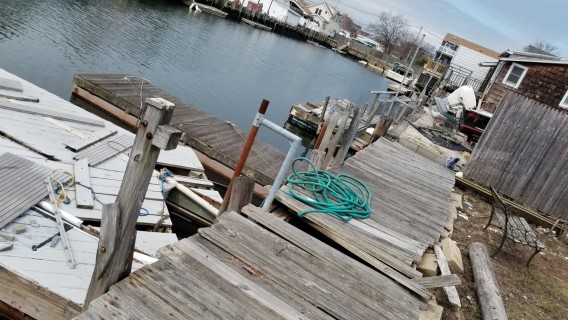 crumbling docks